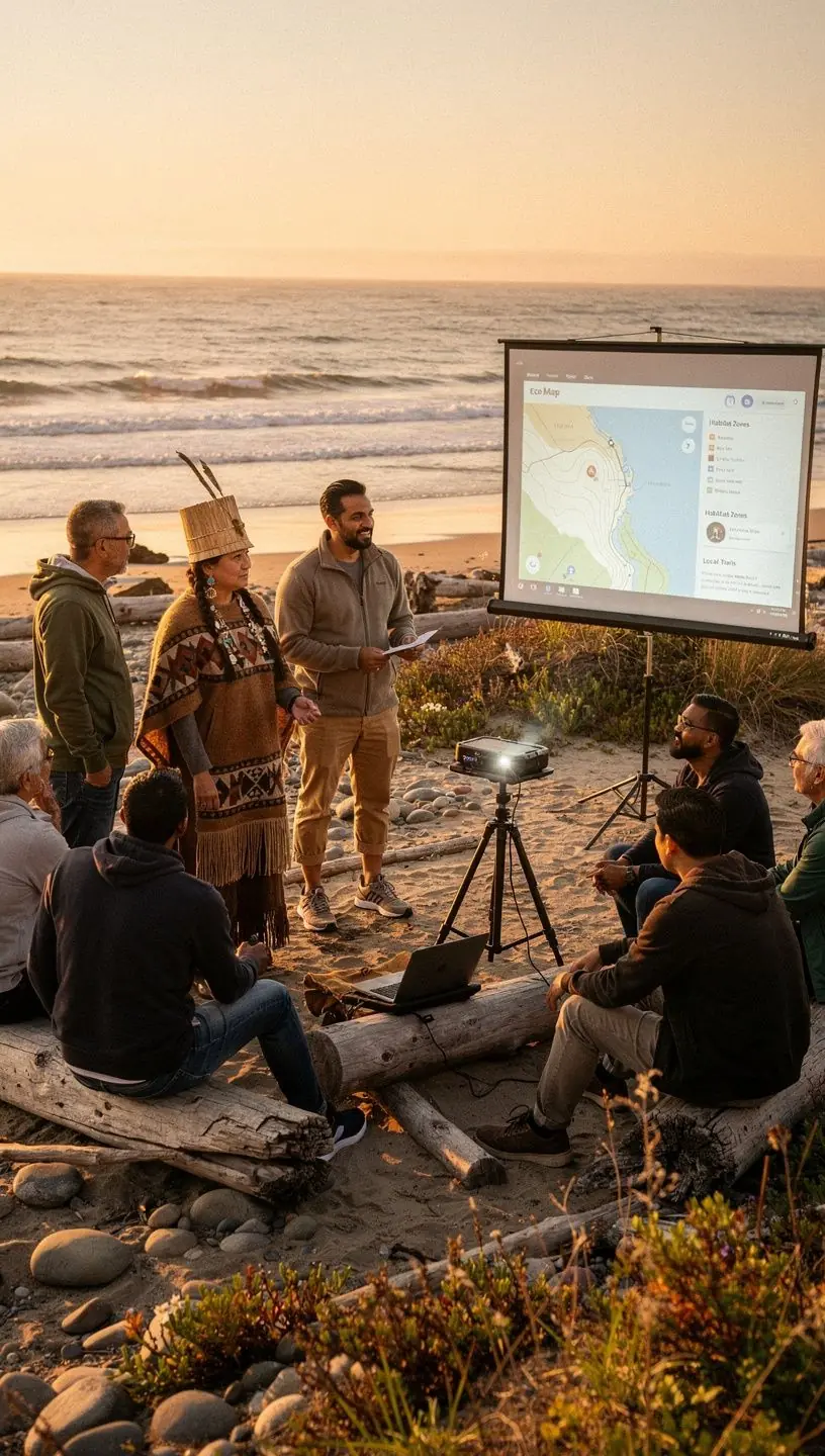 Local ecosystem mapping for sustainable development insights.